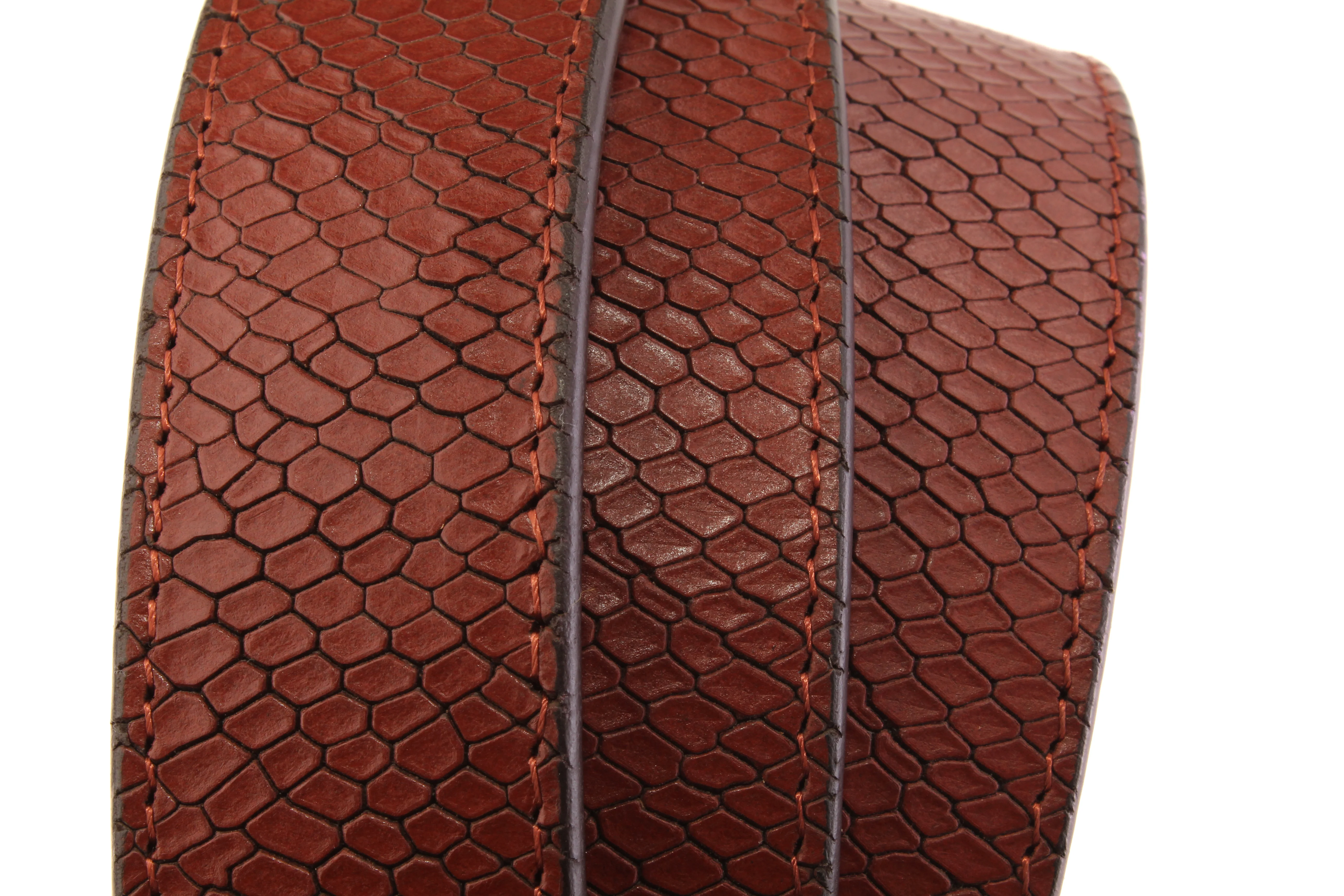 **LIMITED RELEASE** 1.5" Boa -Embossed Buffalo Leather (strap only) - Image 5