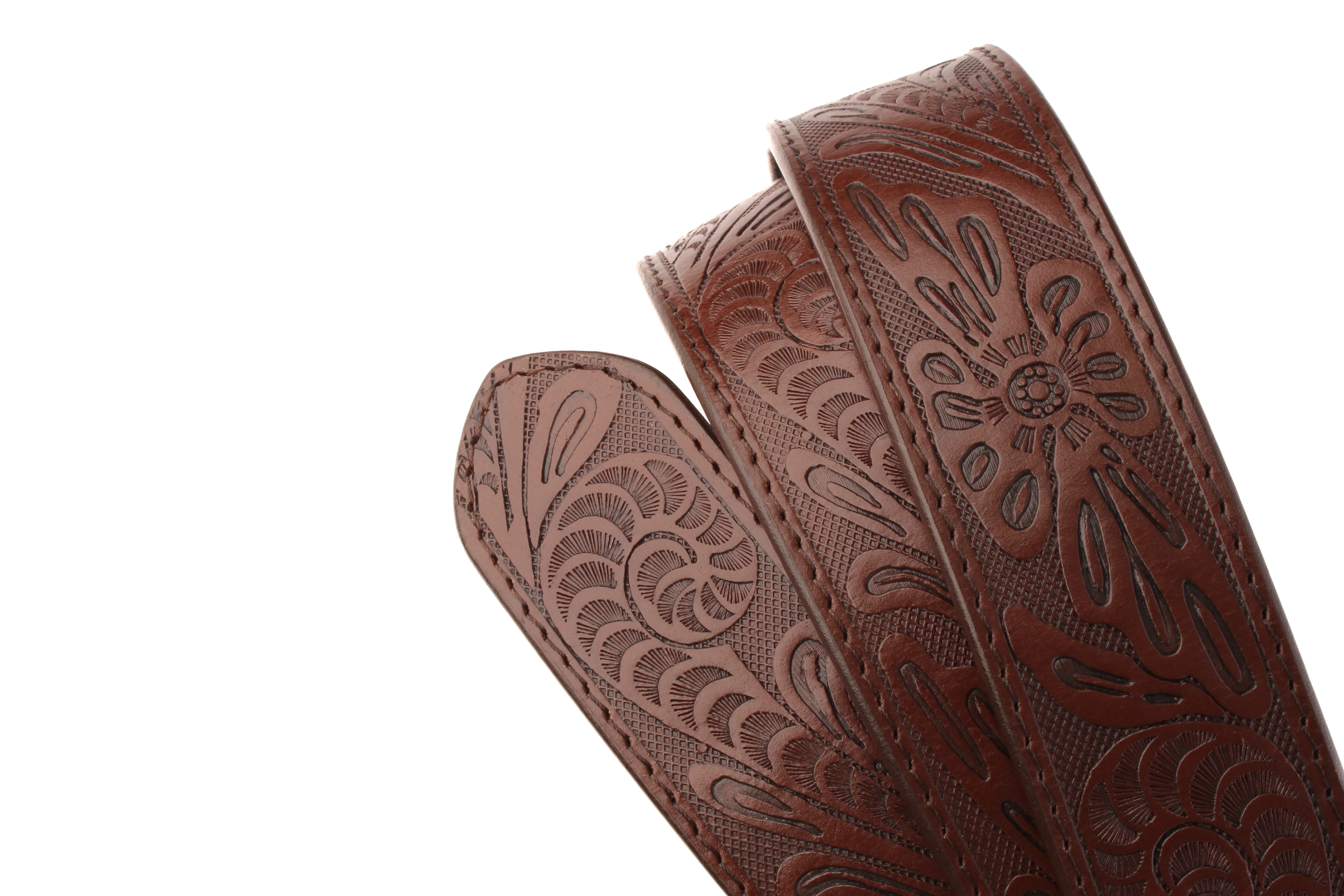 **LIMITED RELEASE** 1.5" La Fleur Vegetable Tanned Leather Strap - Image 13