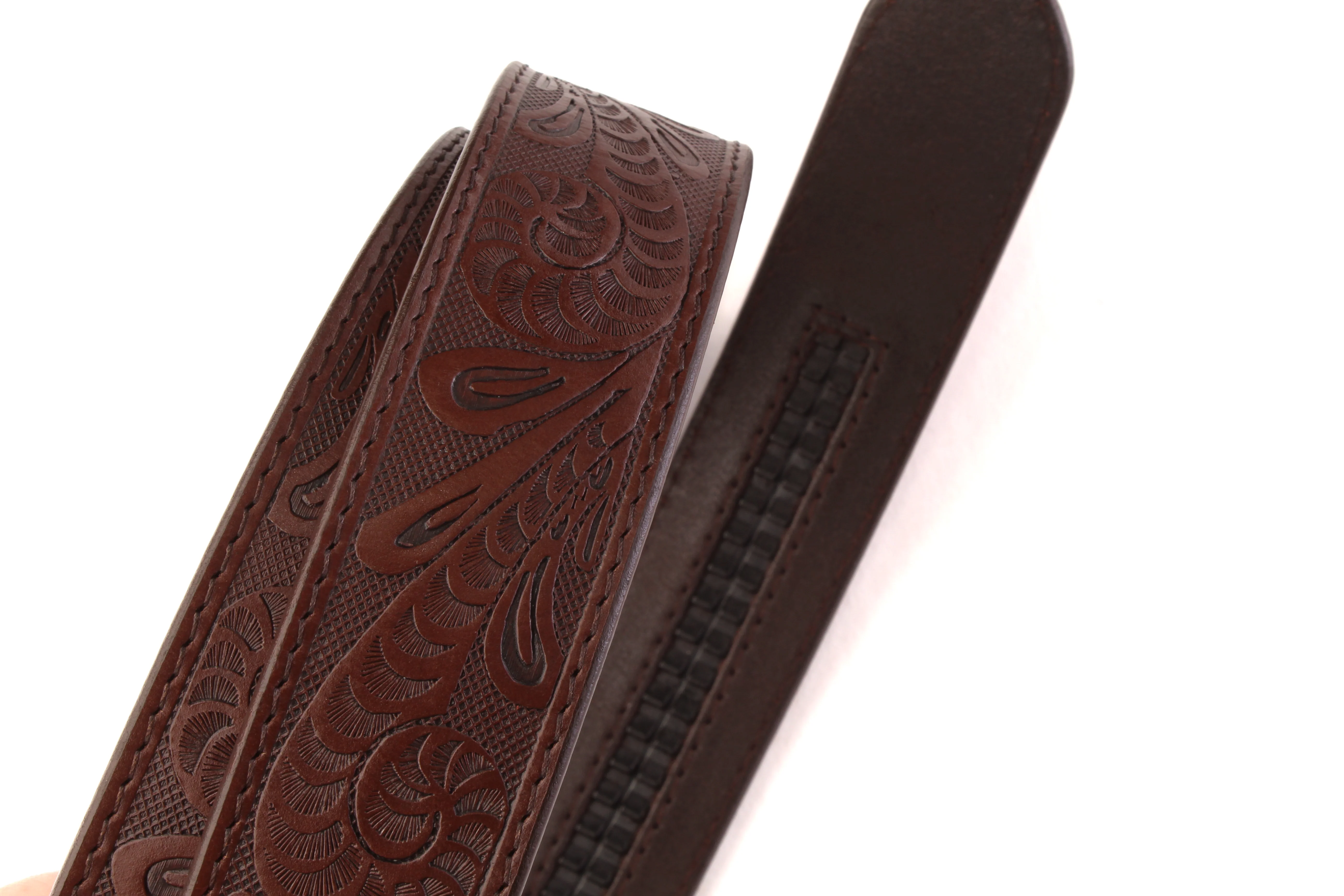 **LIMITED RELEASE** 1.5" La Fleur Vegetable Tanned Leather Strap - Image 18