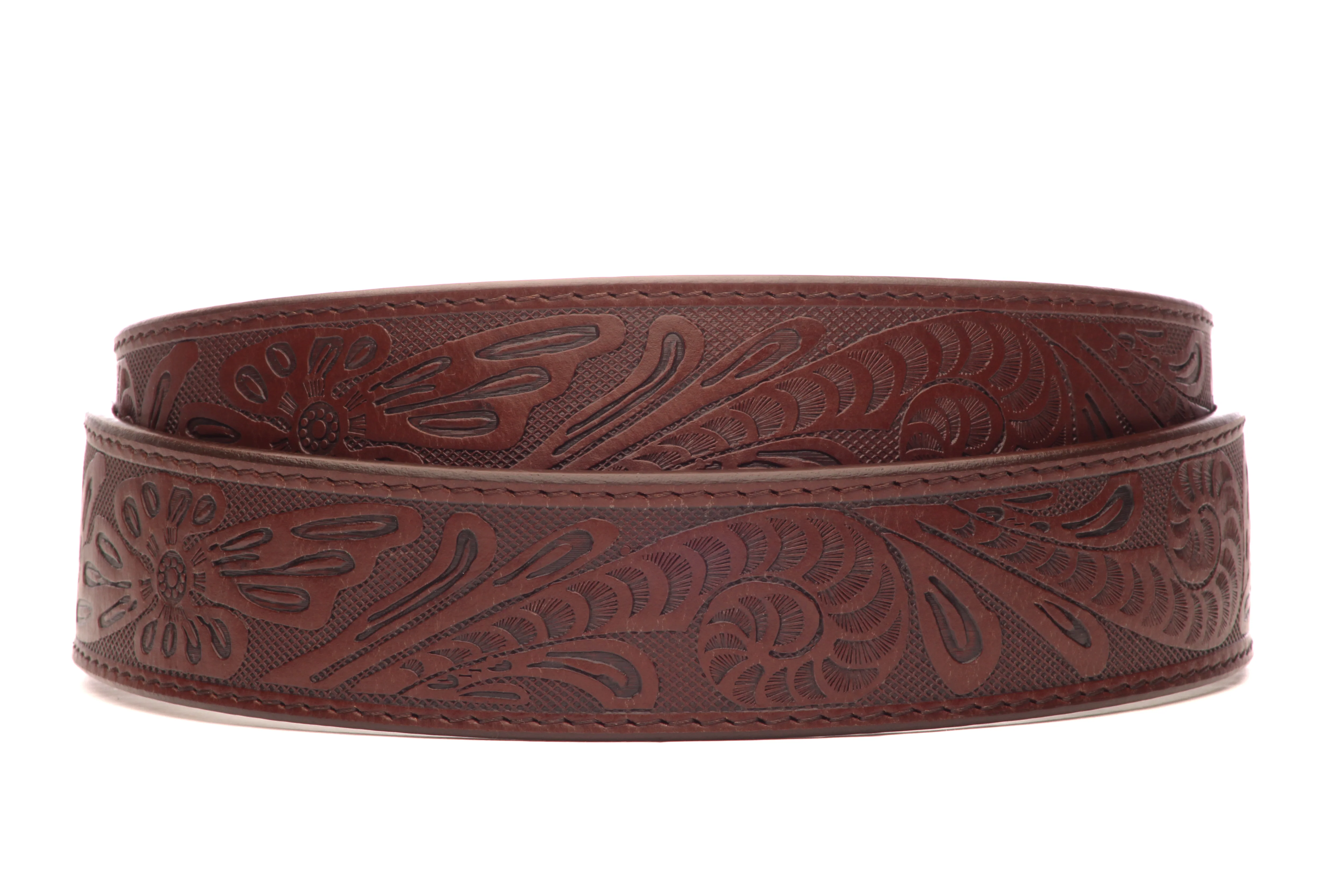 **LIMITED RELEASE** 1.5" La Fleur Vegetable Tanned Leather Strap - Image 2