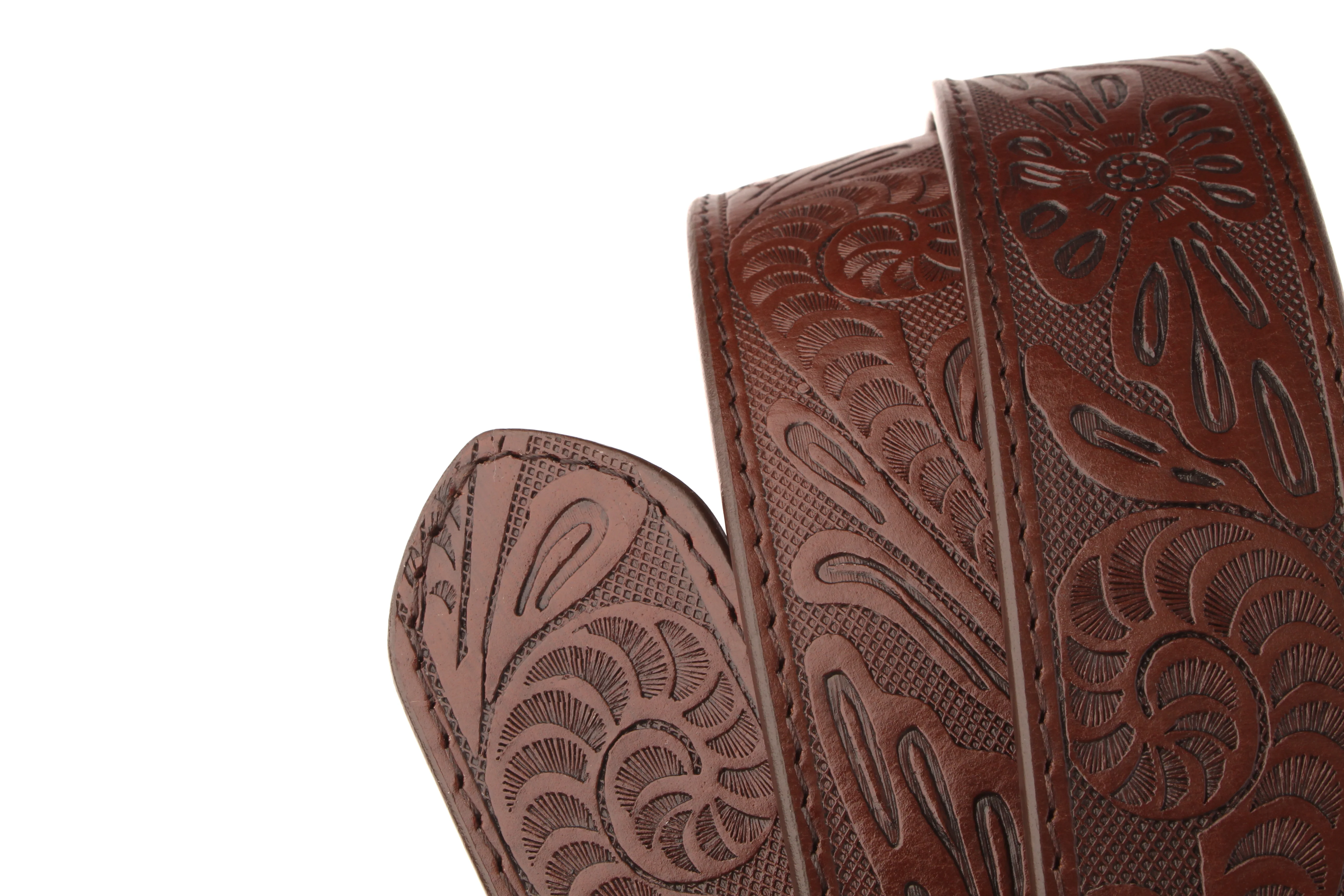 **LIMITED RELEASE** 1.5" La Fleur Vegetable Tanned Leather Strap - Image 24