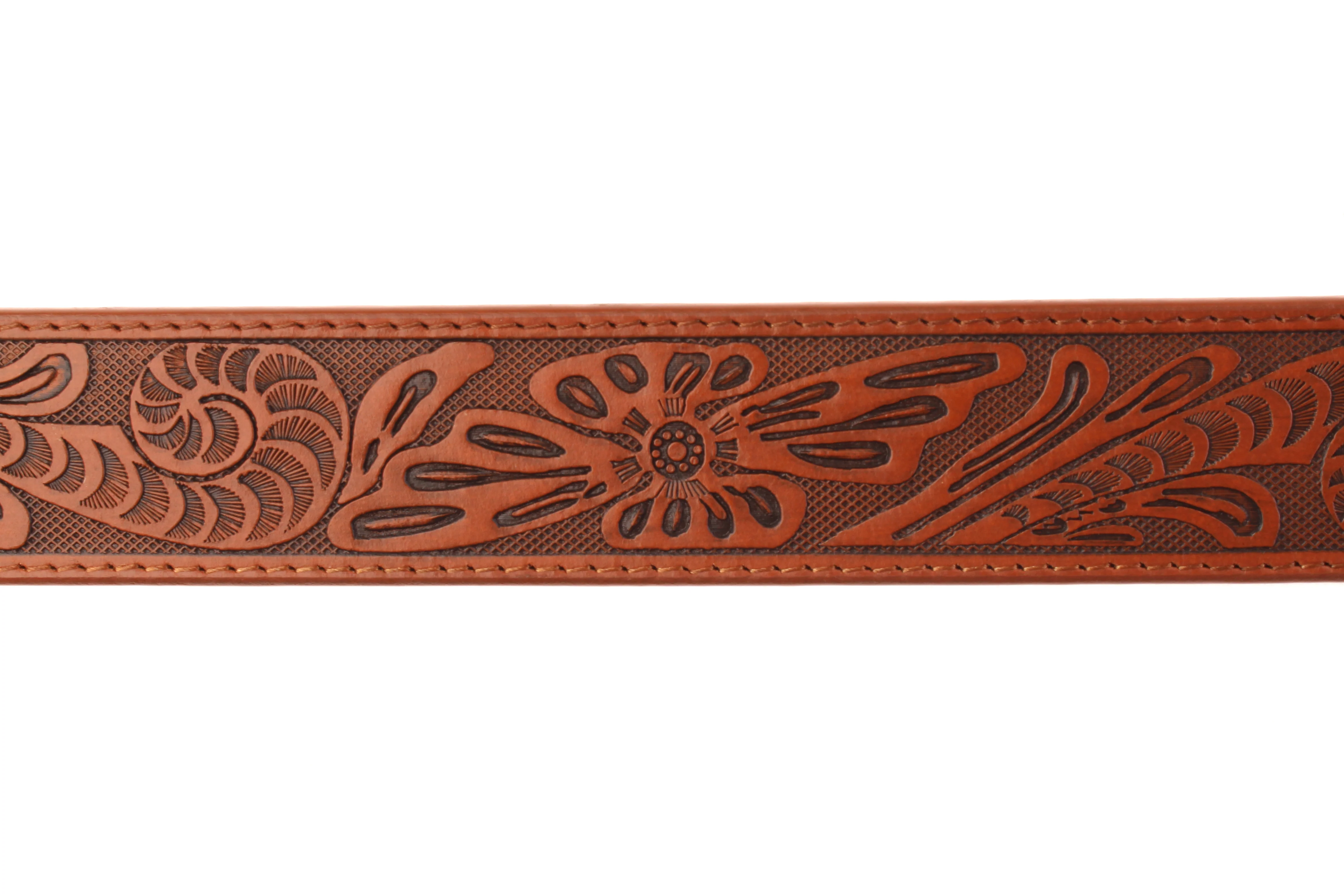 **LIMITED RELEASE** 1.5" La Fleur Vegetable Tanned Leather Strap - Image 27