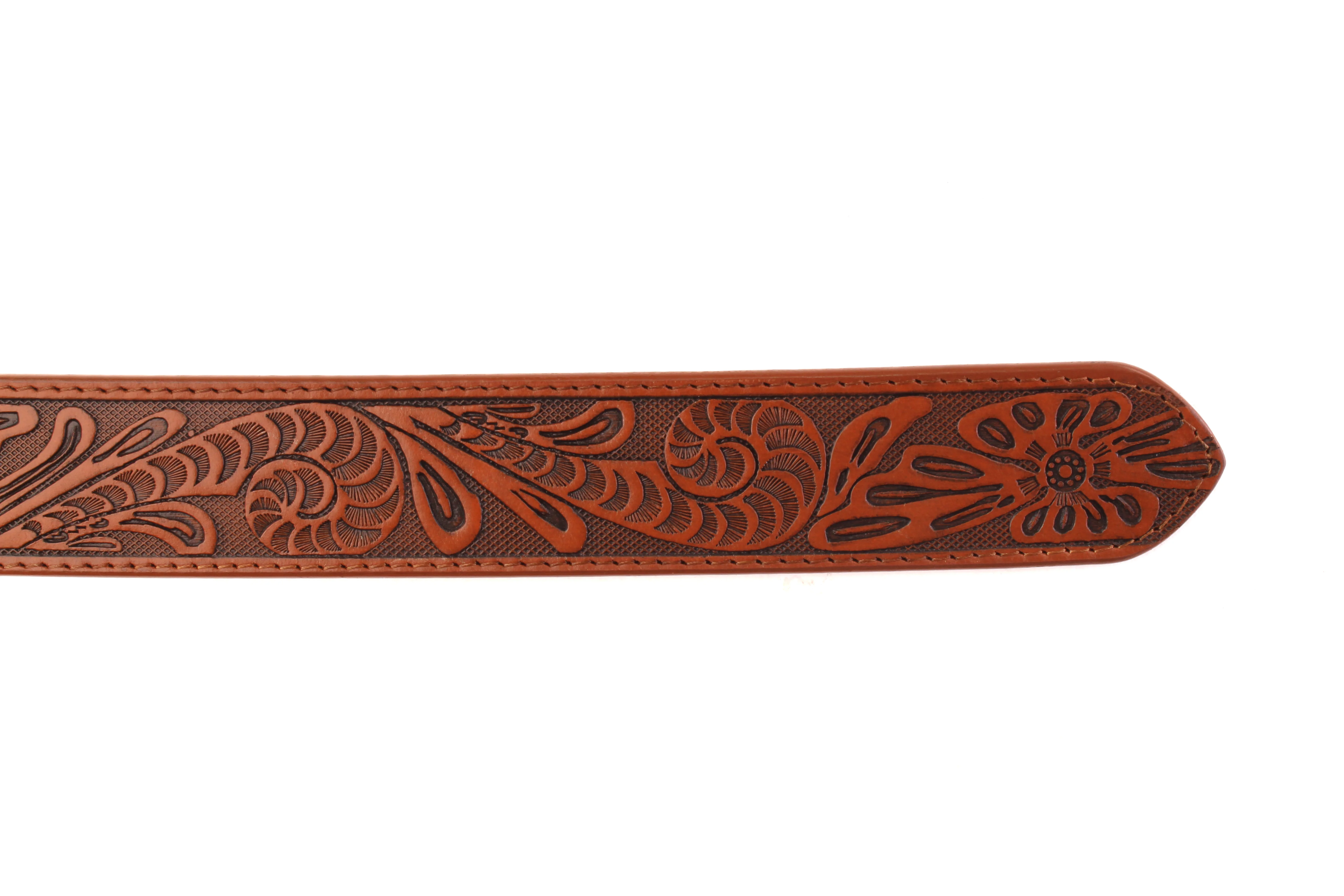 **LIMITED RELEASE** 1.5" La Fleur Vegetable Tanned Leather Strap - Image 29