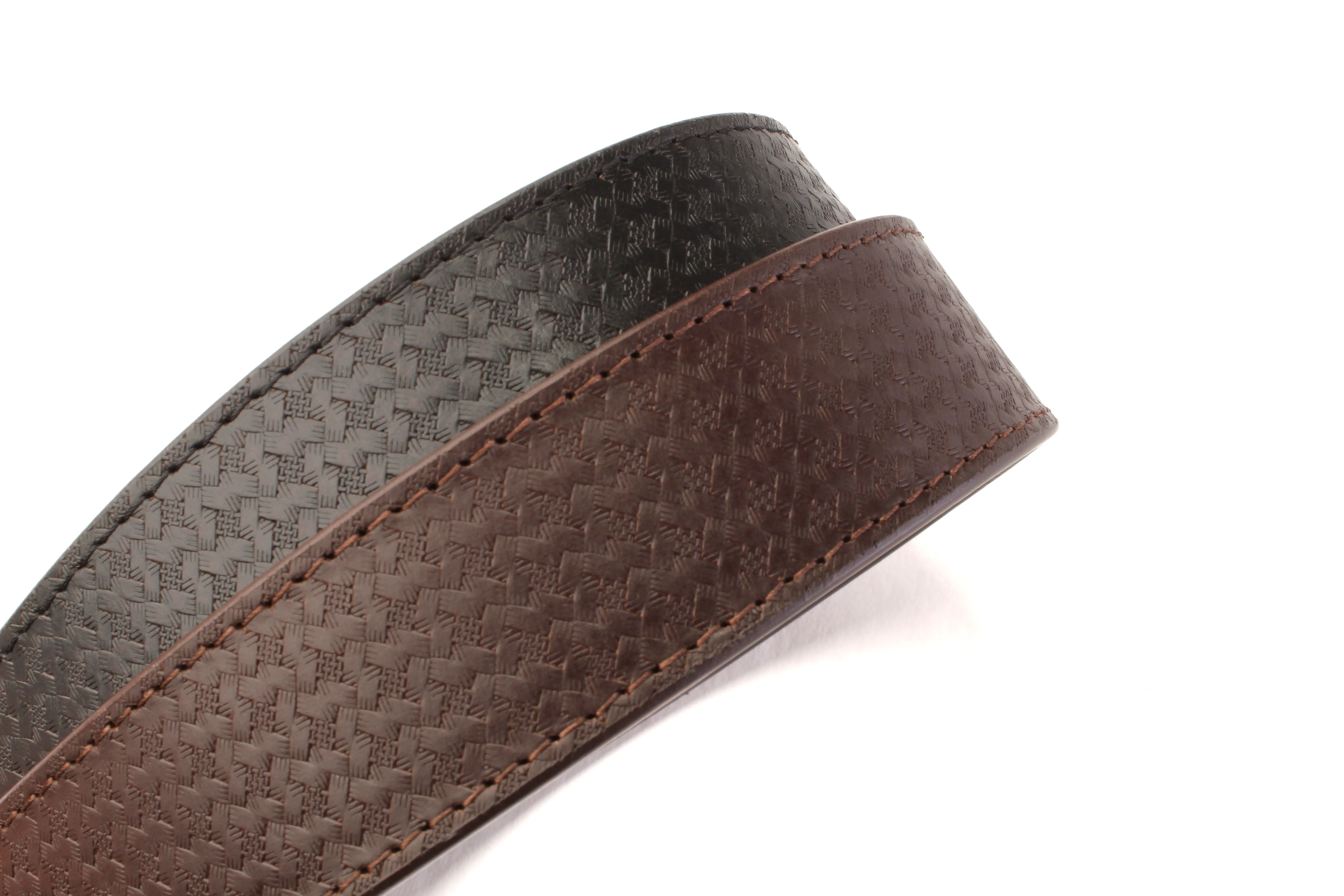 **LIMITED RELEASE** 1.5" Woven-Embossed Buffalo Leather Strap - Image 16