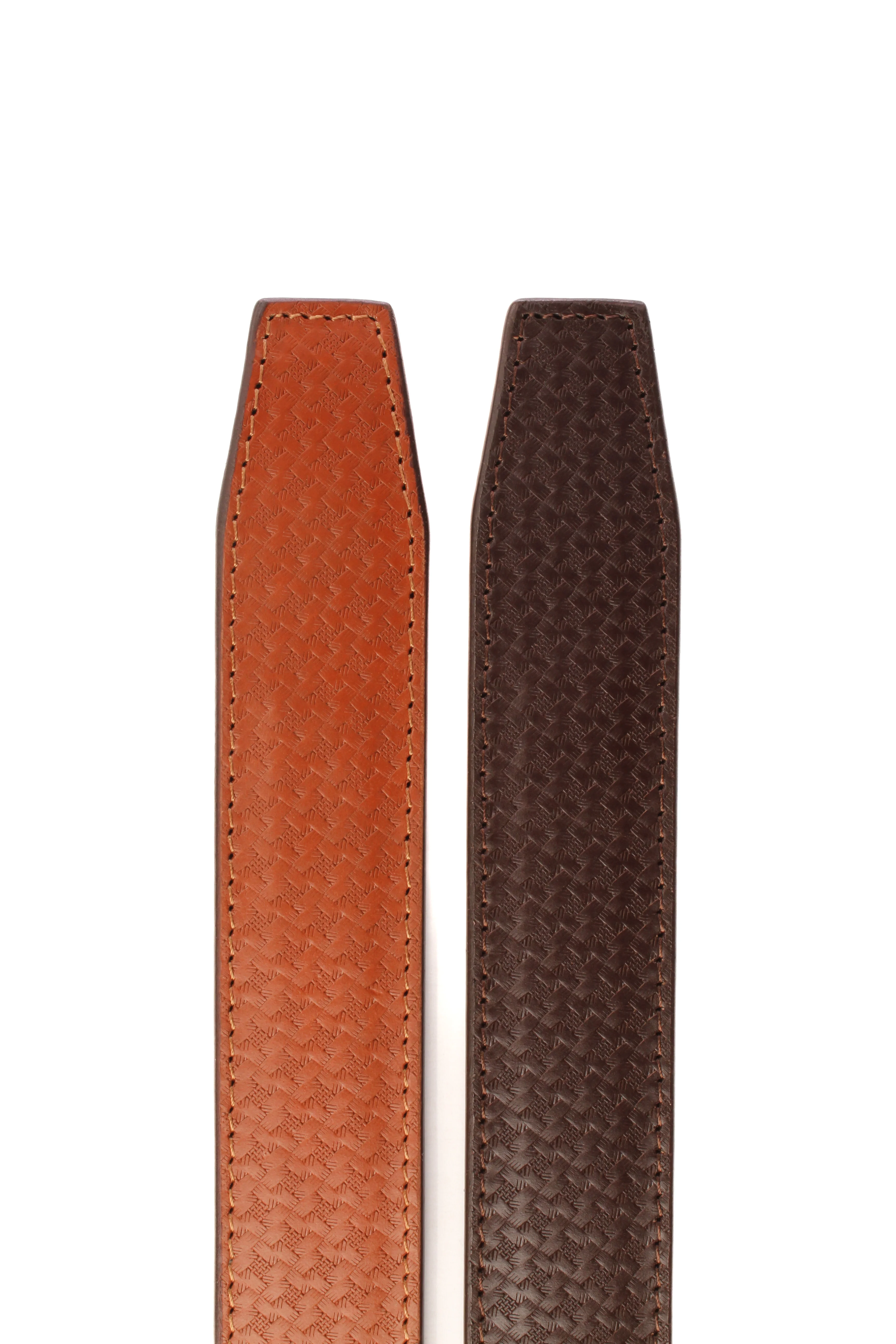 **LIMITED RELEASE** 1.5" Woven-Embossed Buffalo Leather Strap - Image 18