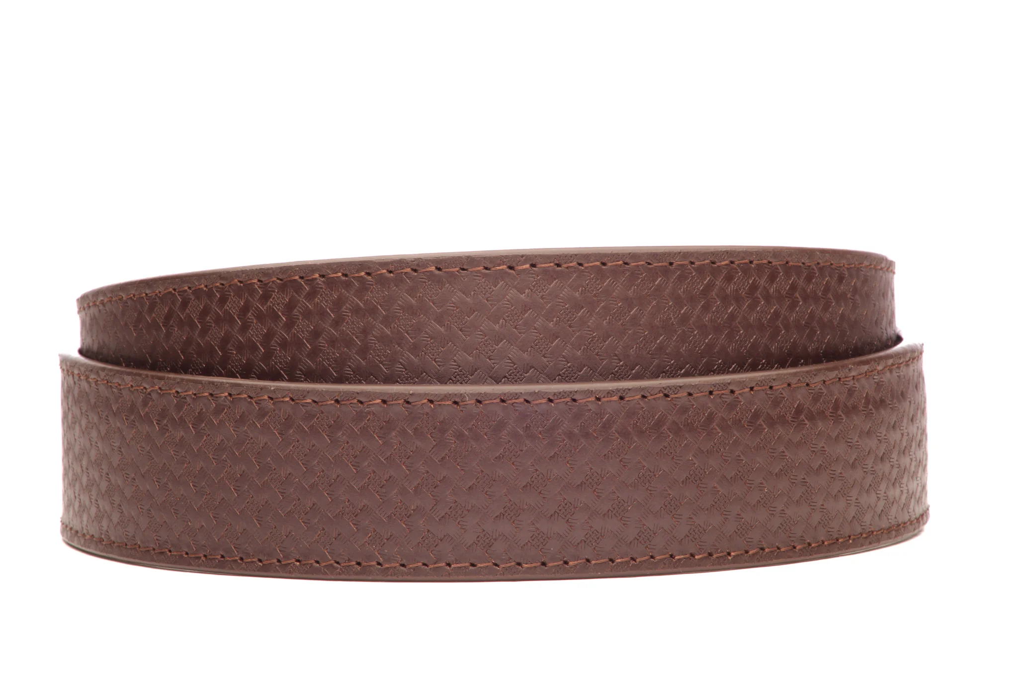 **LIMITED RELEASE** 1.5" Woven-Embossed Buffalo Leather Strap - Image 2
