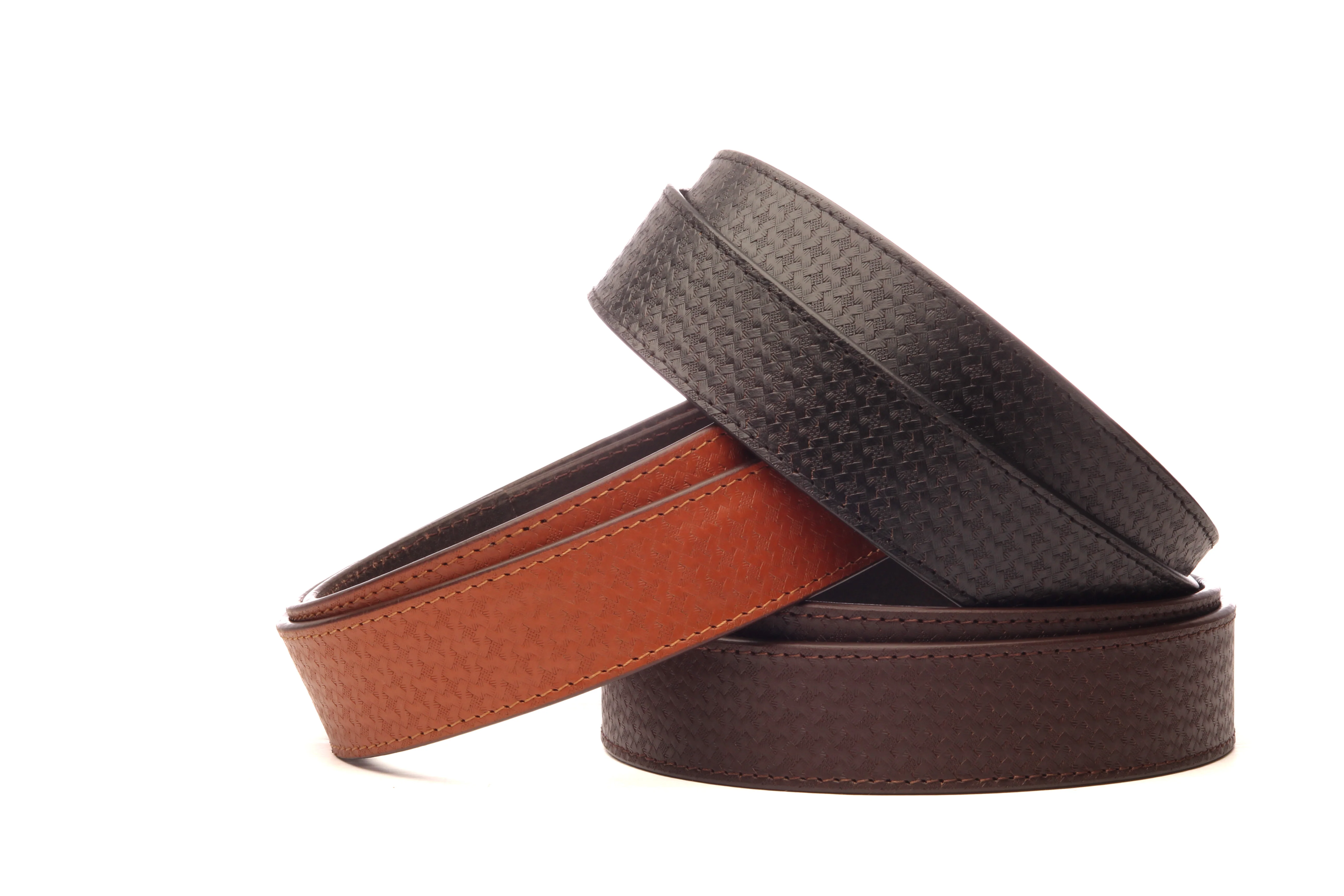 **LIMITED RELEASE** 1.5" Woven-Embossed Buffalo Leather Strap - Image 22