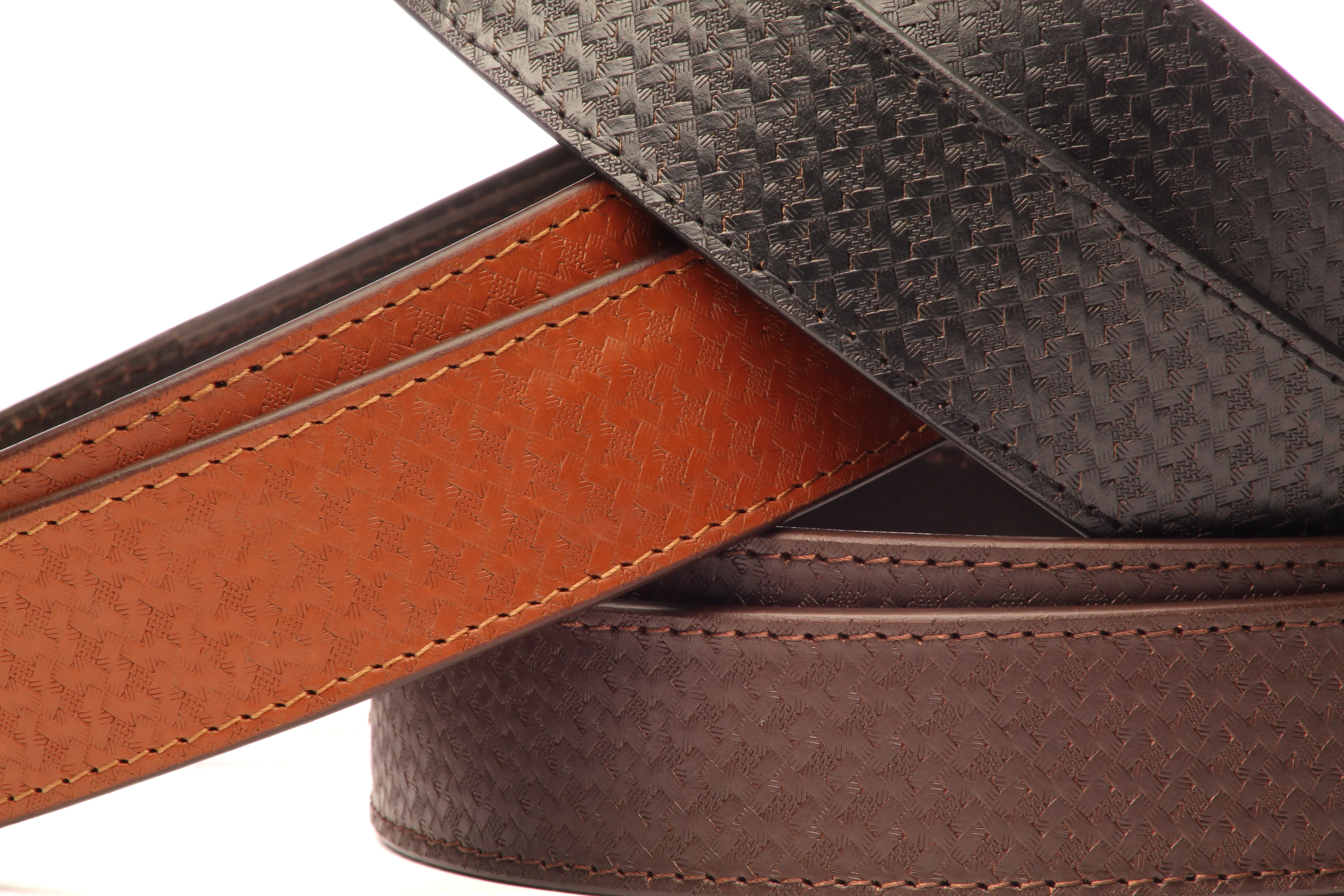 **LIMITED RELEASE** 1.5" Woven-Embossed Buffalo Leather Strap - Image 23