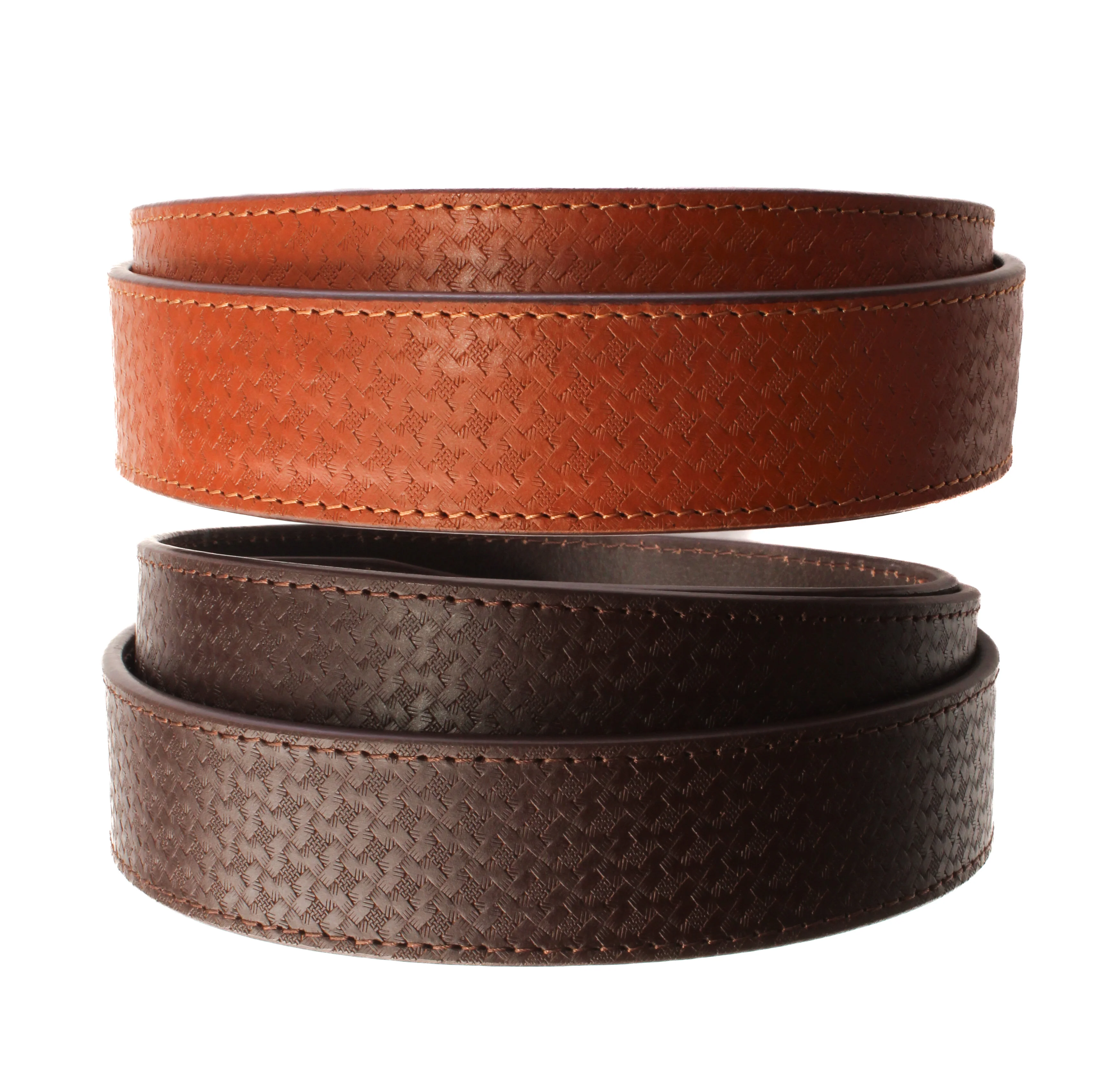 **LIMITED RELEASE** 1.5" Woven-Embossed Buffalo Leather Strap - Image 26
