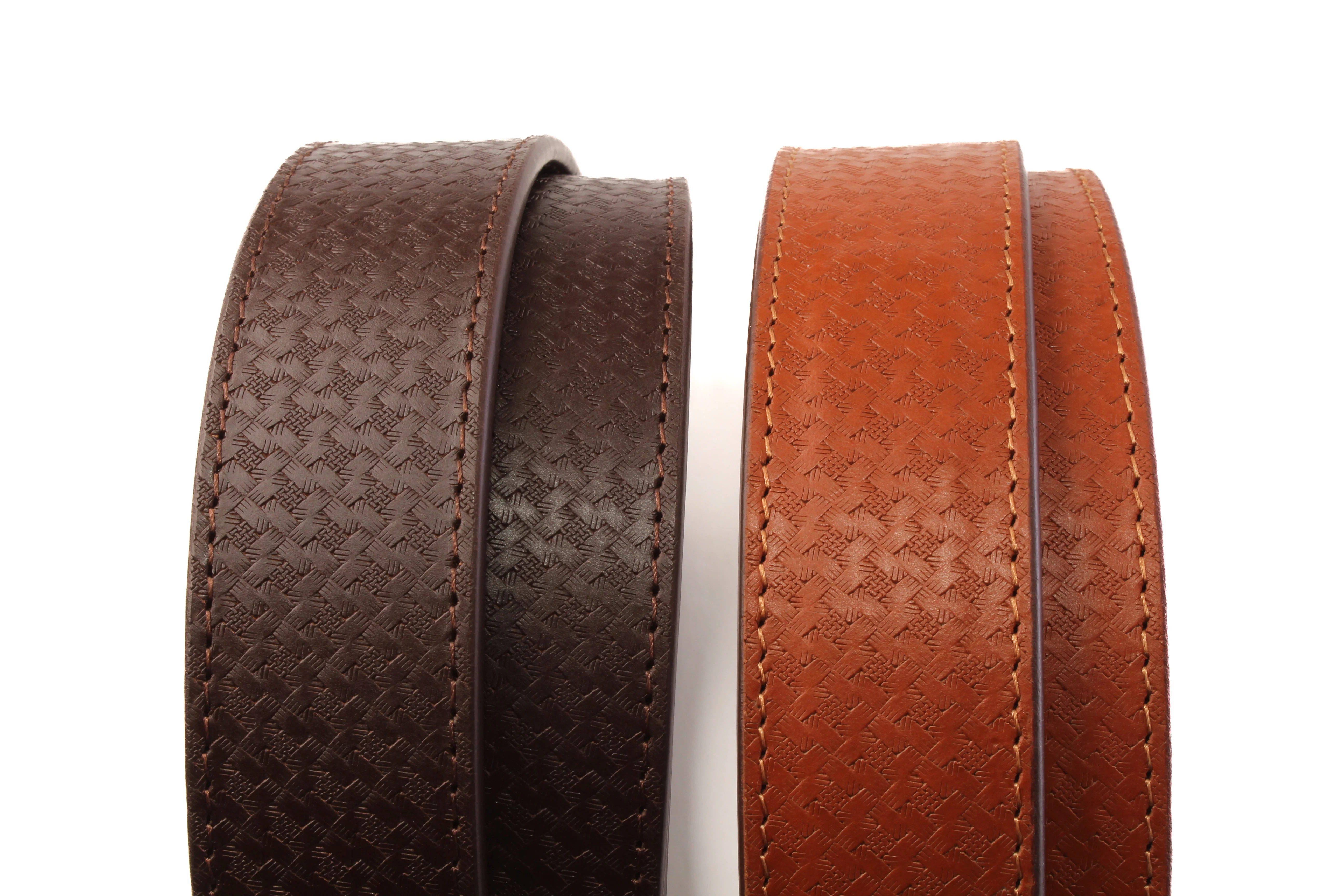 **LIMITED RELEASE** 1.5" Woven-Embossed Buffalo Leather Strap - Image 28