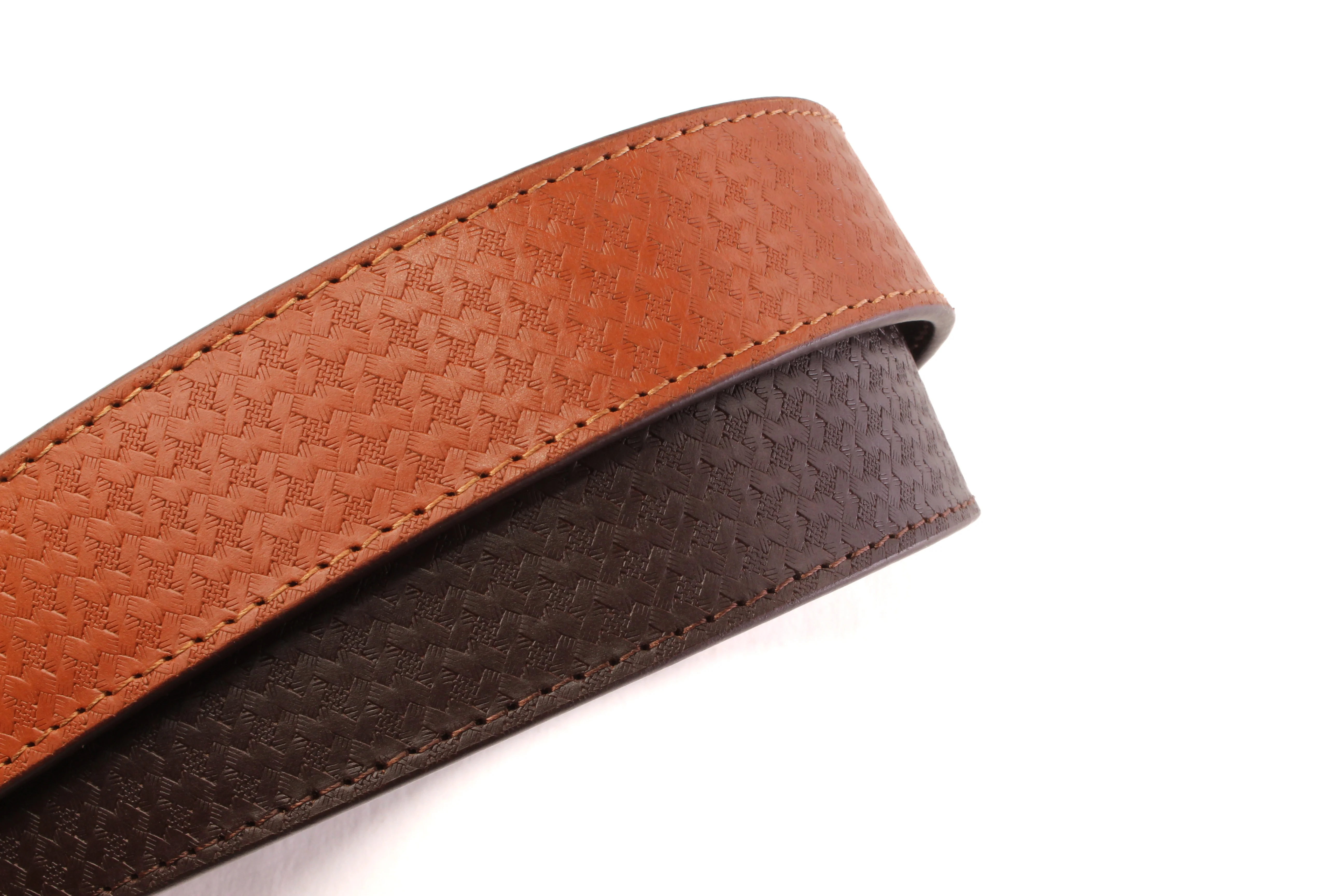 **LIMITED RELEASE** 1.5" Woven-Embossed Buffalo Leather Strap - Image 32