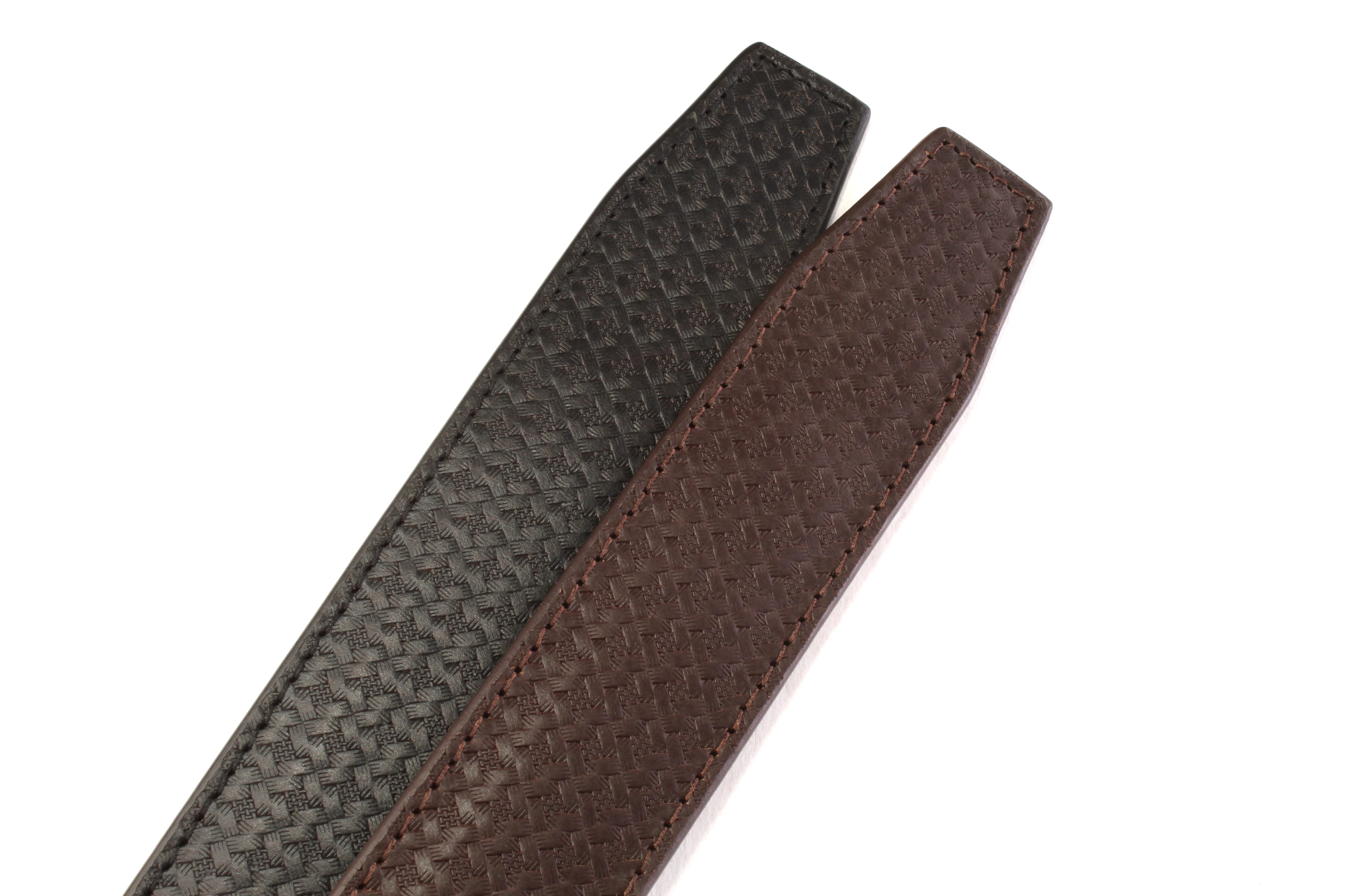 **LIMITED RELEASE** 1.5" Woven-Embossed Buffalo Leather Strap - Image 6
