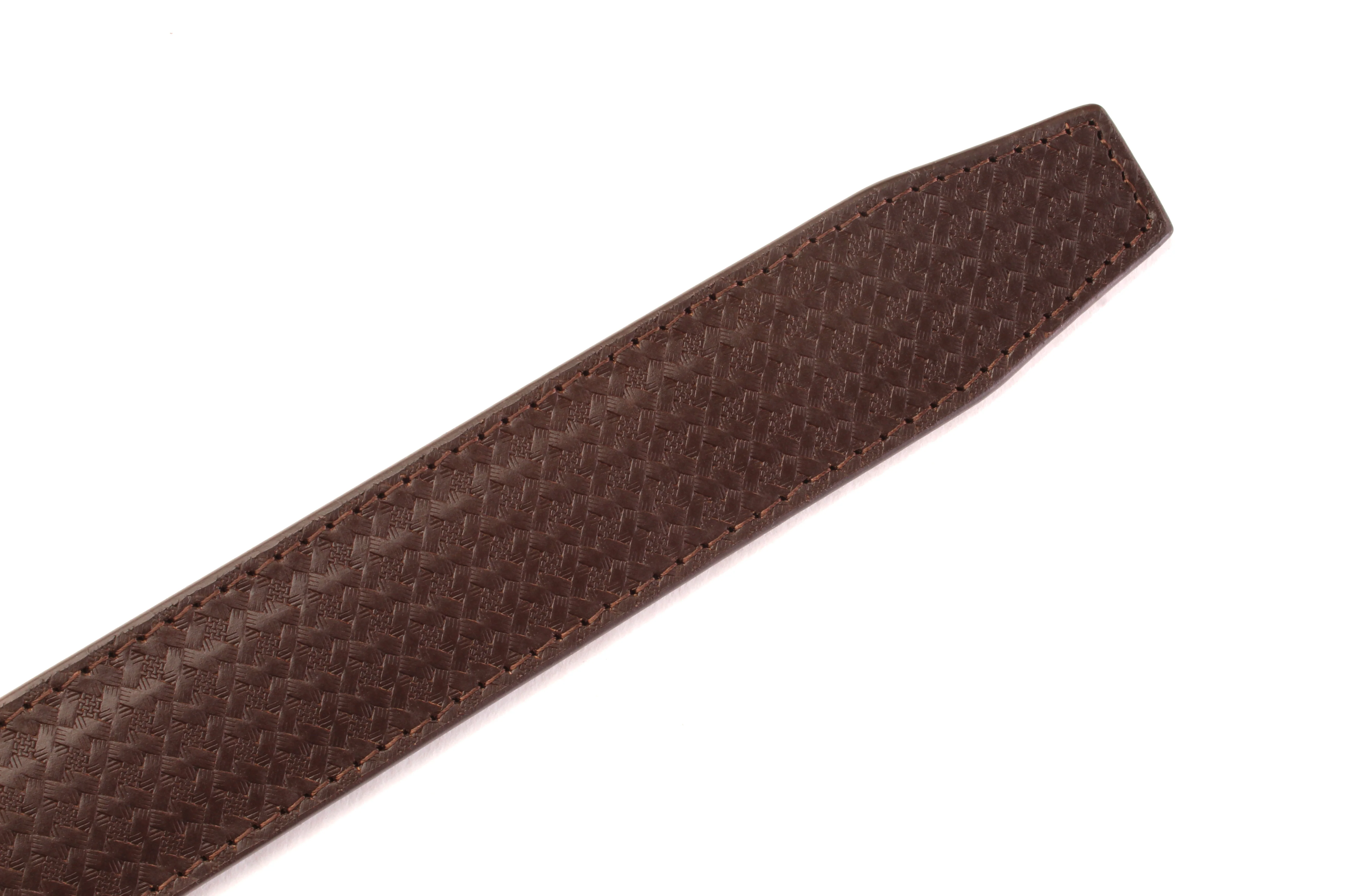 **LIMITED RELEASE** 1.5" Woven-Embossed Buffalo Leather Strap - Image 7