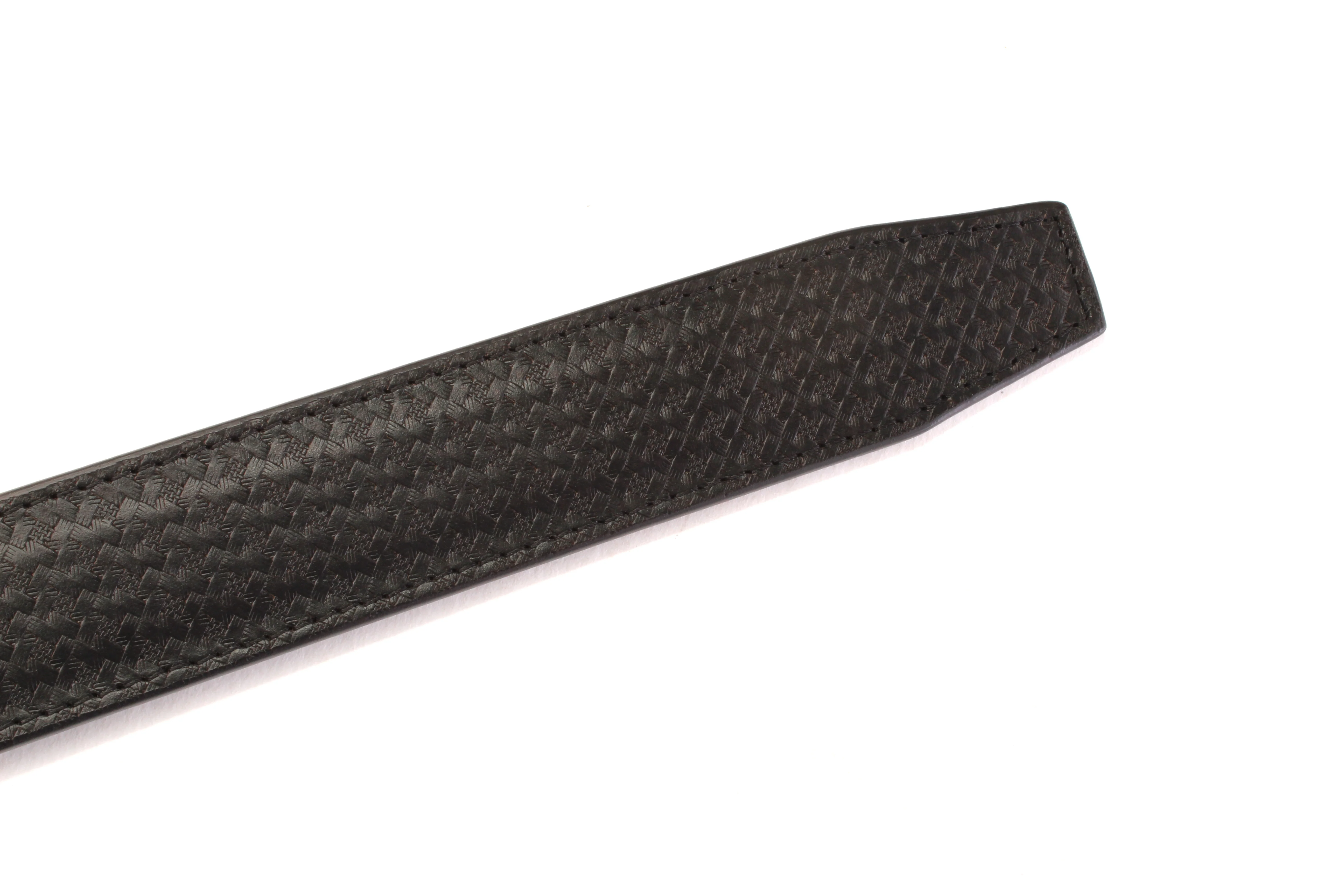 **LIMITED RELEASE** 1.5" Woven-Embossed Buffalo Leather Strap - Image 8