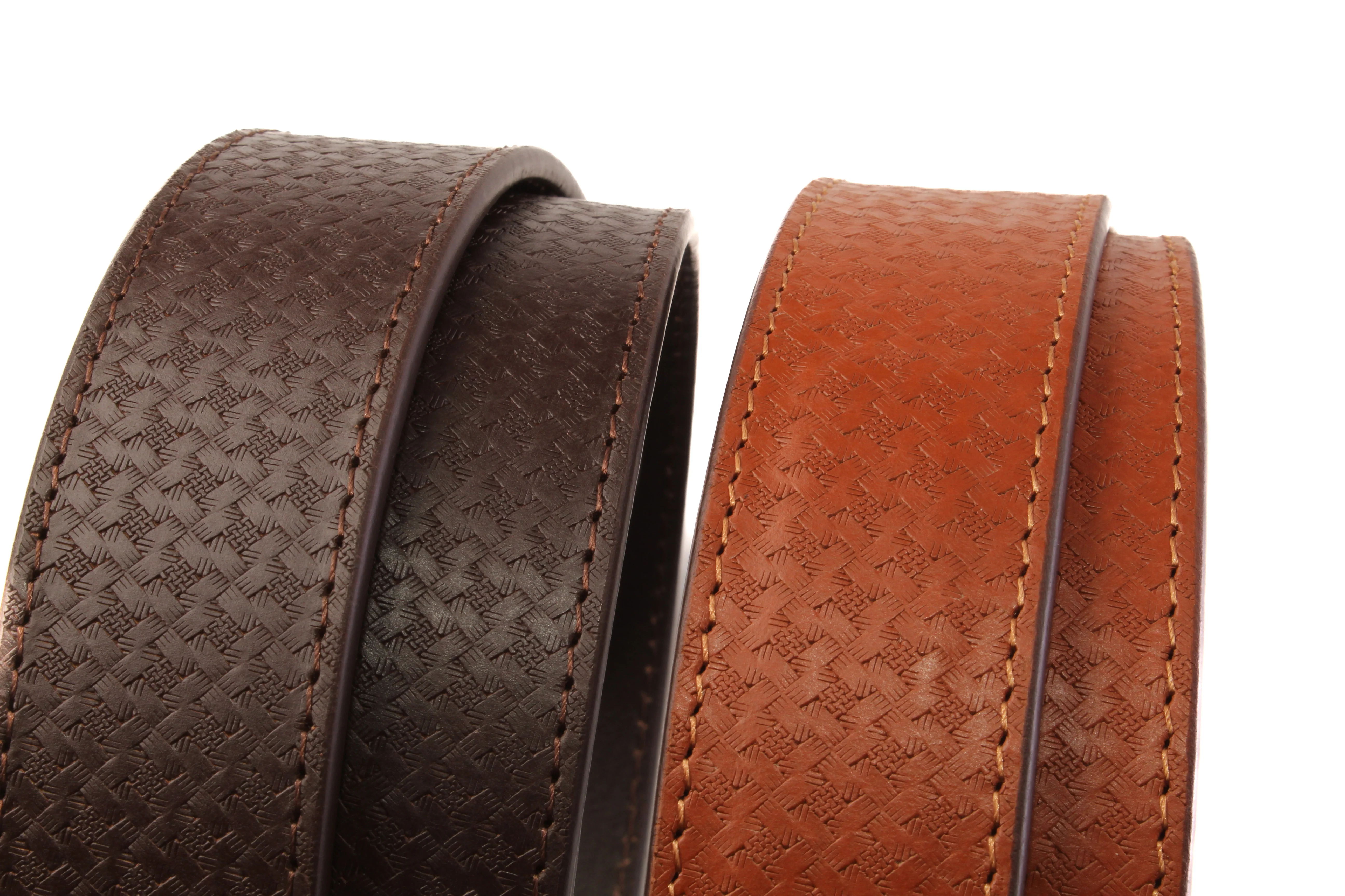 **LIMITED RELEASE** 1.5" Woven-Embossed Buffalo Leather Strap - Image 9
