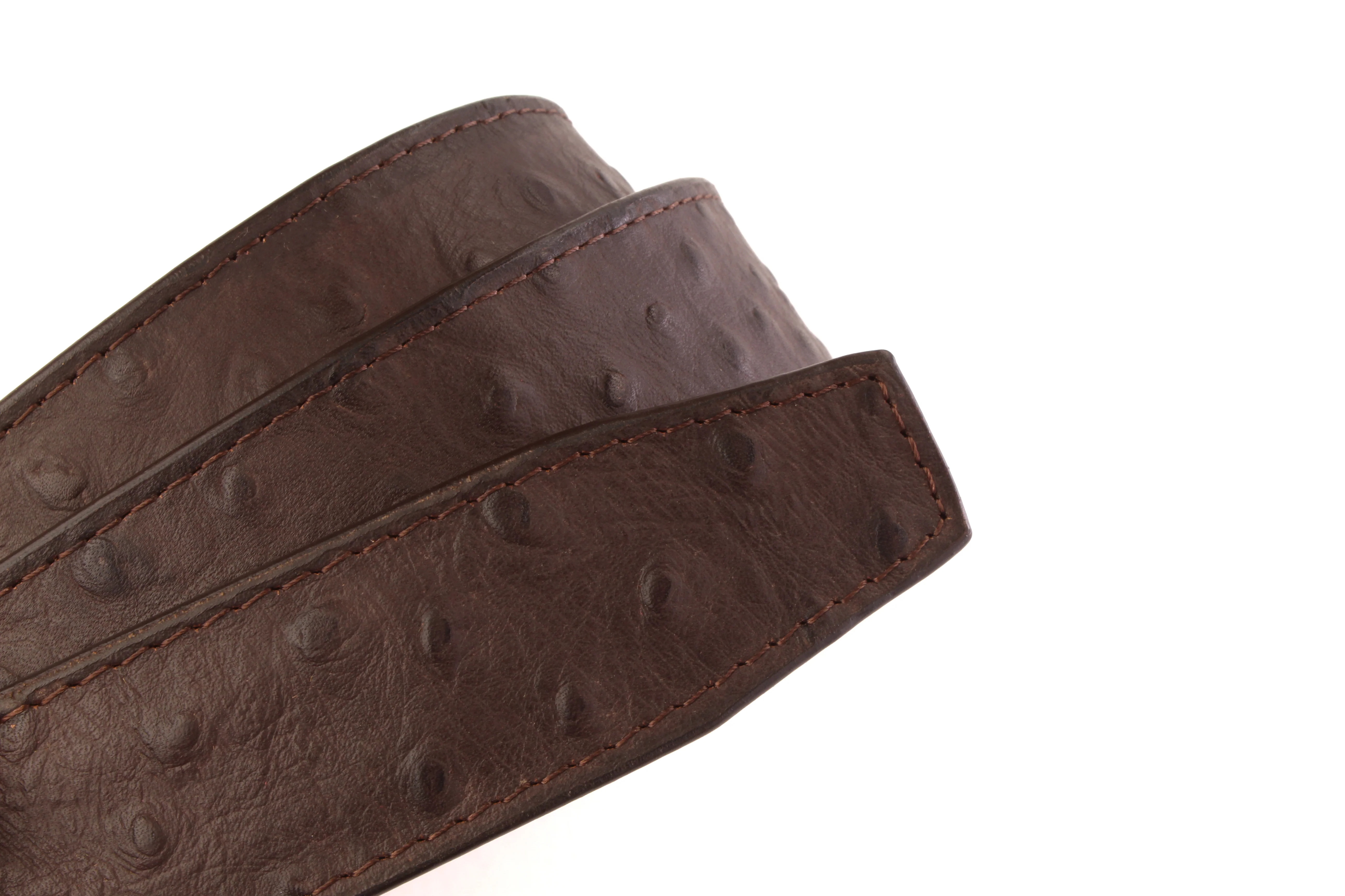 Ostrich-Embossed Vegetable Tanned Leather - Image 19